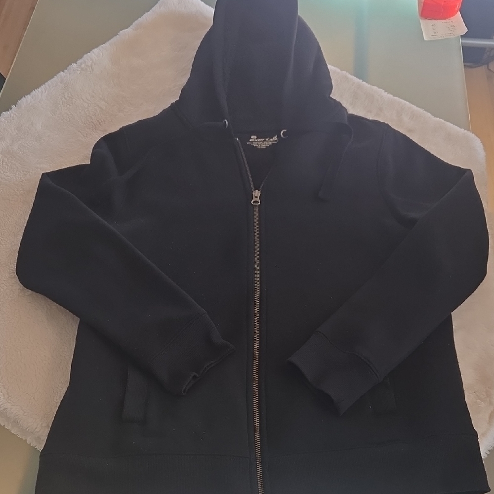 Exertek Black Fleece-Lined Jacket